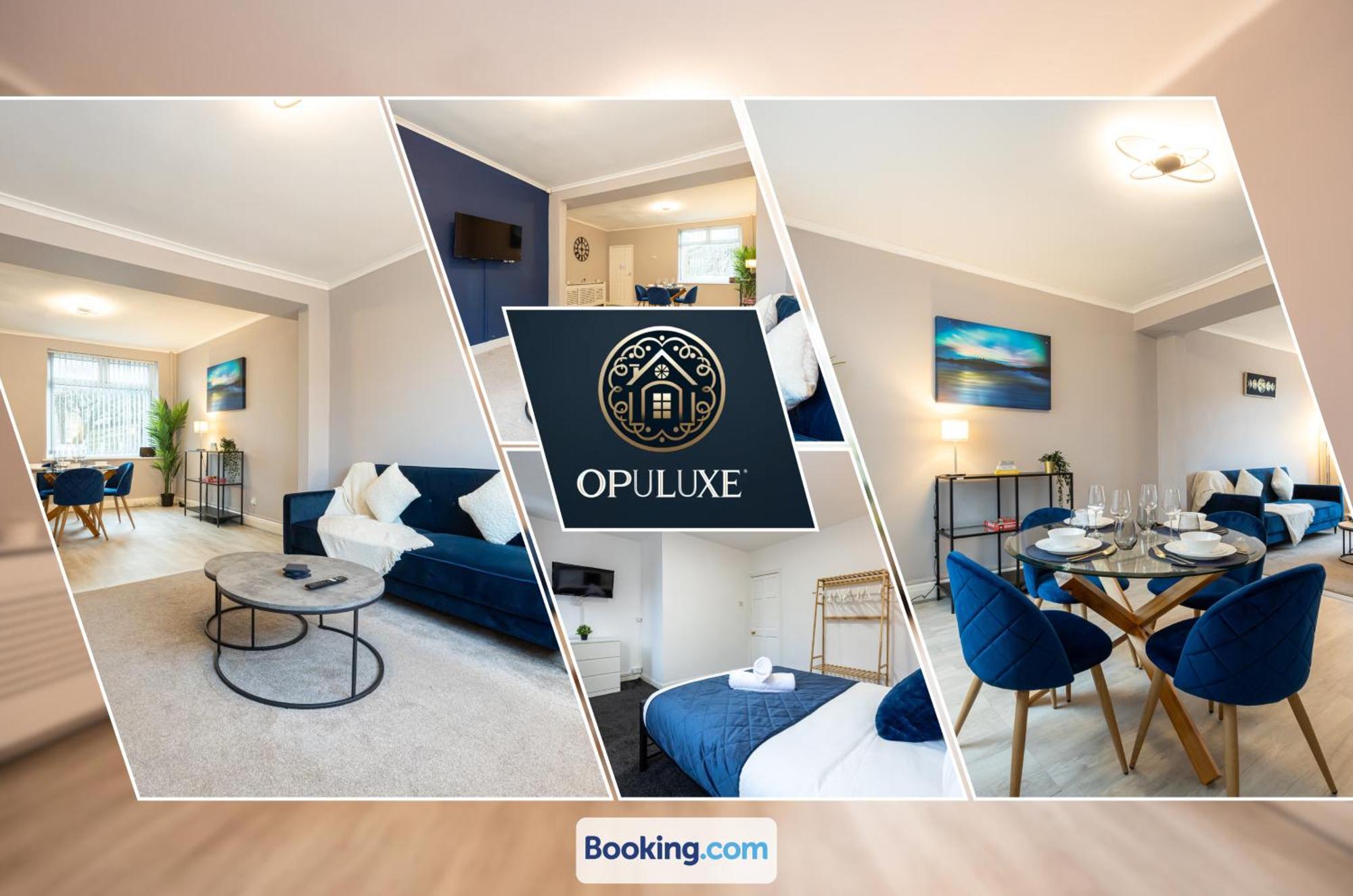 Apartamento Luxurious & Homely 2 Bedroom By Opuluxe Short Lets & Serviced Near Center With Free Parking *